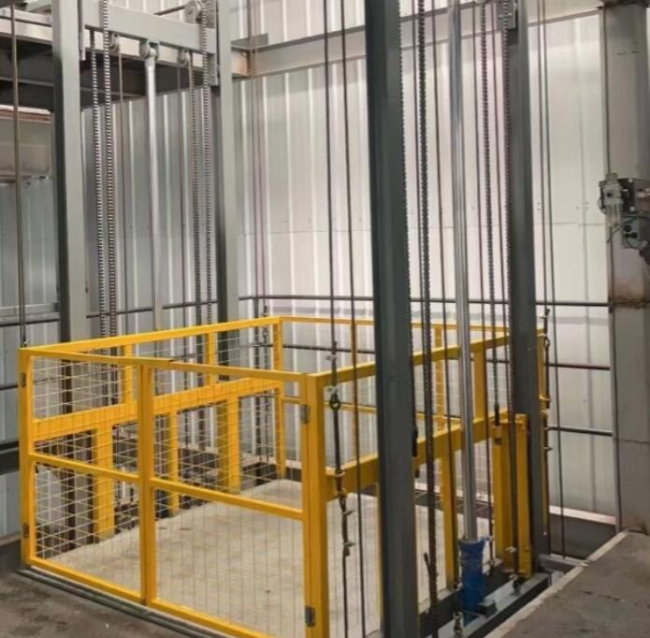 伊州导轨式升降机一般加工周期